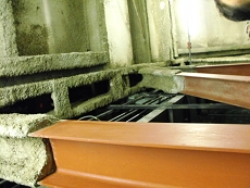 (Foto) Kafko - Stahlträger mit Kafko umhüllt - ist als giftig eingestuft.