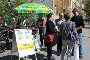 Infostand Kollwitzplatz